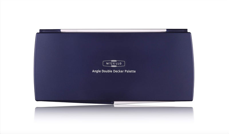 Mijello Triple Decker Watercolor Palette, 52 Paint Wells, Blue, 14.4"" x 6.75"" x 1.25"", 1 Each, 1 Count (Pack of 1) - Image 2